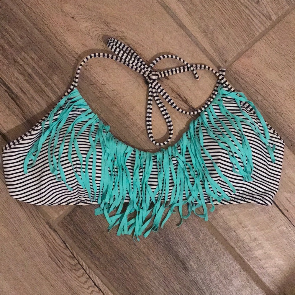 VS fringe swim top